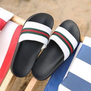 White Summer Slippers